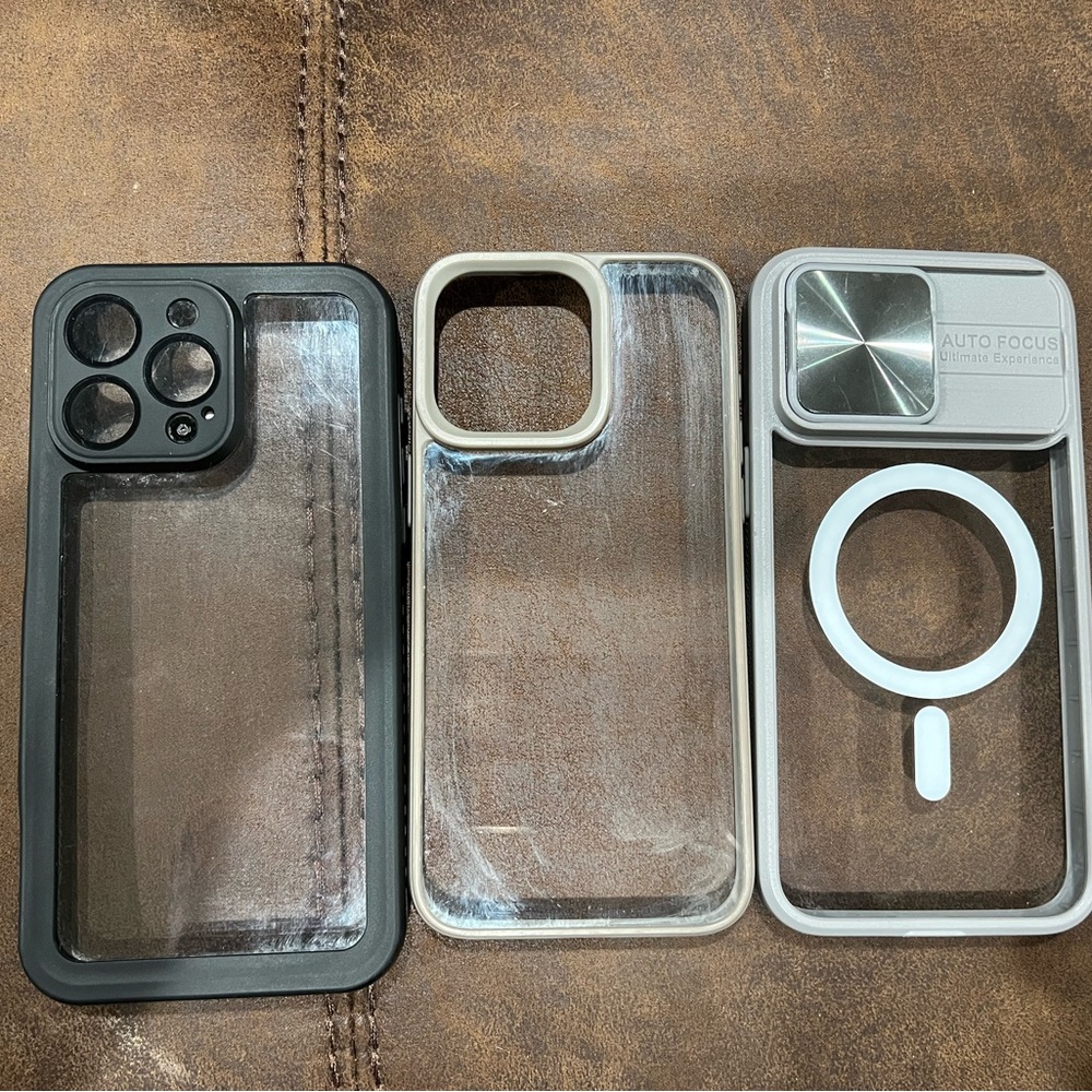 iPhone 15 Pro Max cases x 3